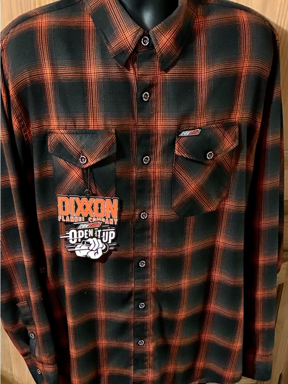 Dixxon RevZilla Flannel, Men’s XL - Picture 4 of 5